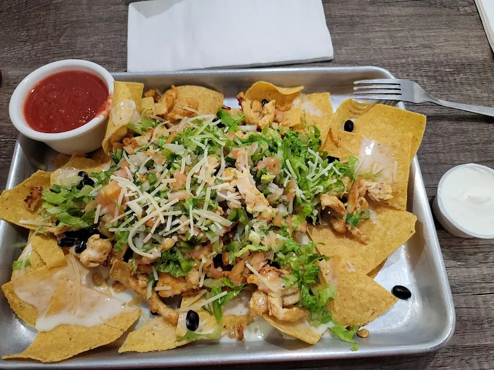 Chicken Fajita Nachos